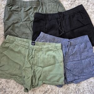 GAP Relaxed Shorts Collection - Olive, Black, Charcoal